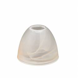 Clear glass matte lampshade...