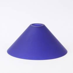 Cristal glass painted lampshade 4320 - d. 225 mm