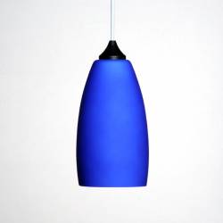 Lampe 4327 opal mit Farbe bemalt