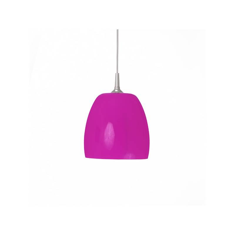 Lampe 4346 opal/hell mit Farbe bemalt