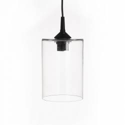 Clear glass lampshade...