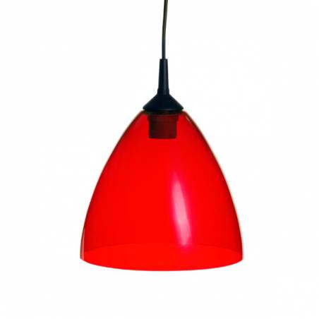 Cristal glass painted lampshade 4360