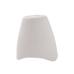 Clear matte glass lampshade...