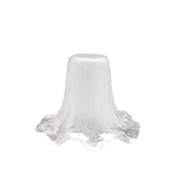 Clear glass matte lampshade...