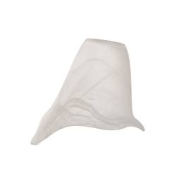 Clear glass matte lampshade...