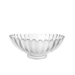 Clear glass platter 7902