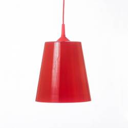 Lampe 4719 opal/hell mit Farbe bemalt