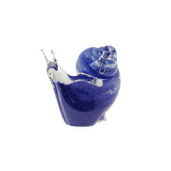 Clear glass figurines with...