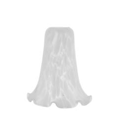 Clear glass matte lampshade...