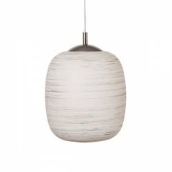 Klosz 51X87 opalowy matowy zdobiony - śr. 270/99 mm