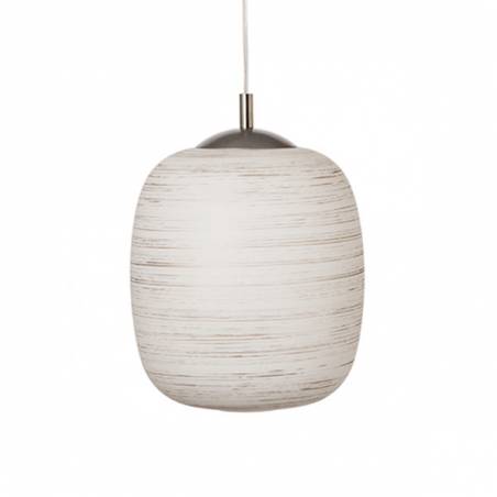 Klosz 51X87 opalowy matowy zdobiony - śr. 270/99 mm