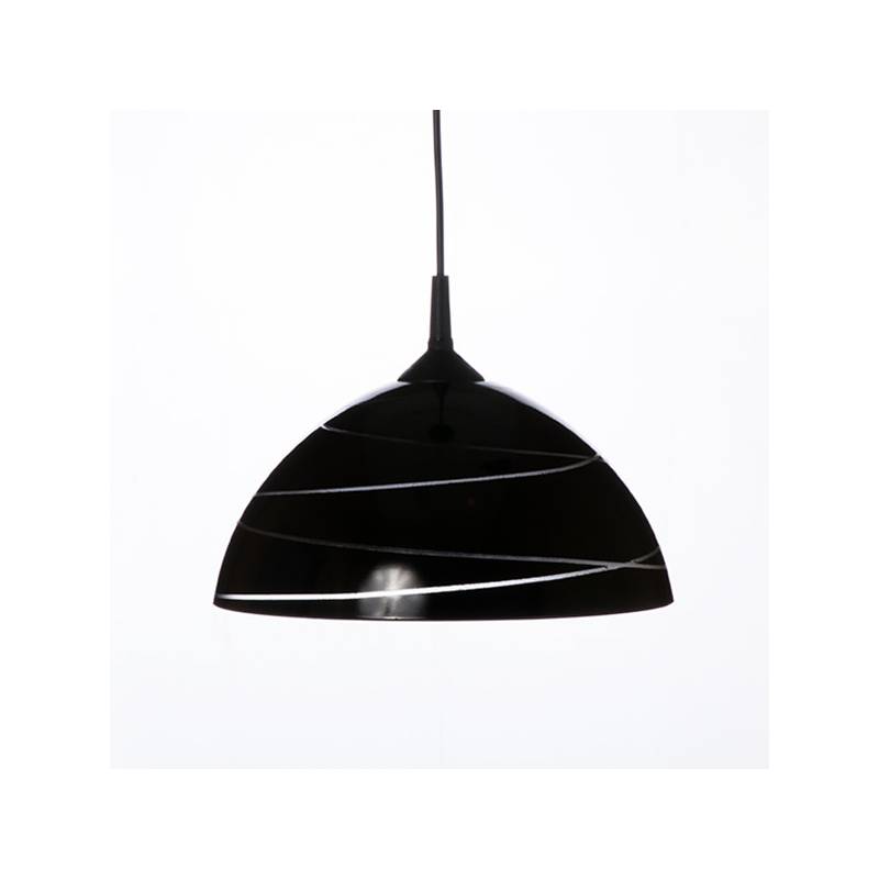 Lampa 1059 jasna malowana farbą zdobiona - śr. 300/42 mm