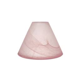 Clear glass matte lampshade...