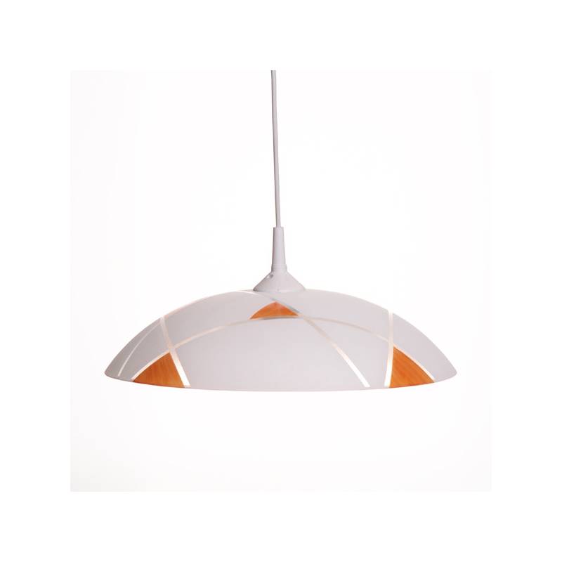 Lampa 1082 jasna malowana farbą zdobiona - śr. 400/42 mm