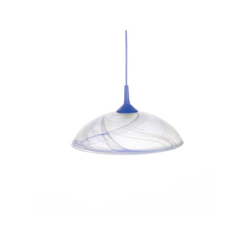 Lampe 1107 hell matt mit Alabaster - d. 300/42 mm