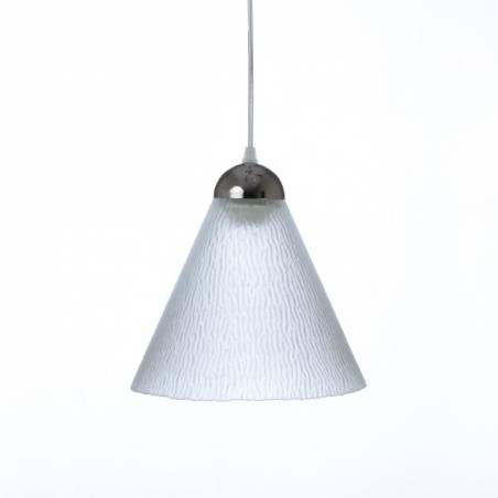 Cristal glass matte lamp 1124 - d. 225/50 mm