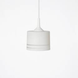 Lampa 1186 jasna malowana farbą zdobiona - śr. 128/42 mm