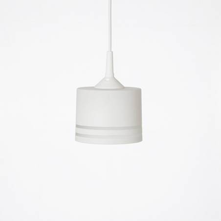 Lampa 1186 jasna malowana farbą zdobiona - śr. 128/42 mm