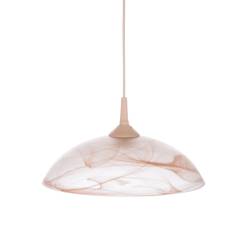 Clear glass matte lampshade...