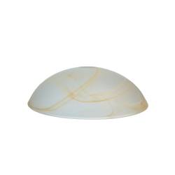 Clear glass matte lampshade...