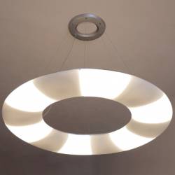 Lampe  GALAXIA L1 Opal matt - d. 1540 mm