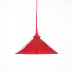 Lampe 347 opal mit Farbe bemalt - d. 300 mm