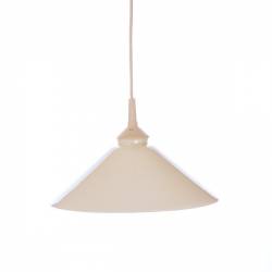 Opal glass painted lamp 347 - d. 300 mm