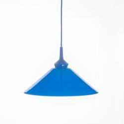 Lampe 347 opal mit Farbe bemalt - d. 300 mm