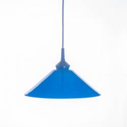 Opal glass painted lamp 347 - d. 300 mm