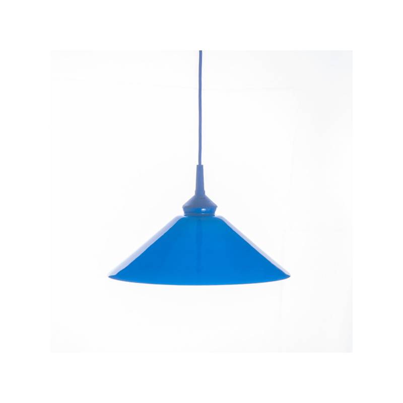 Lampa 347 opalowa malowana farbą - śr. 300 mm