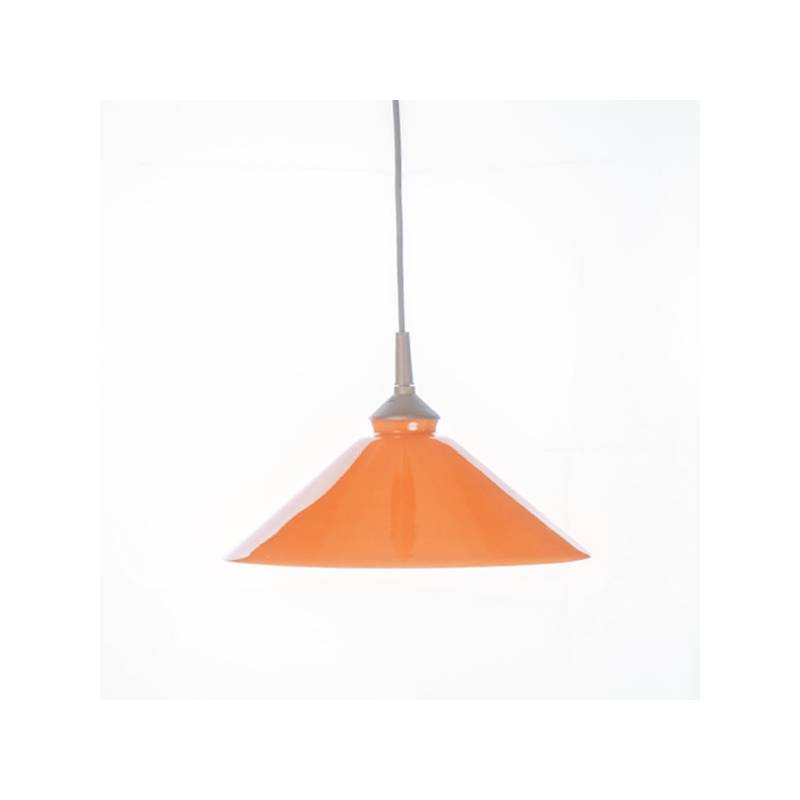 Lampa 347 opalowa malowana farbą - śr. 300 mm