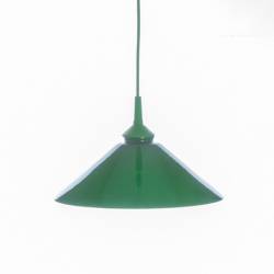Opal glass painted lamp 347 - d. 300 mm