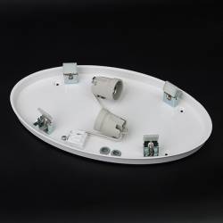 Opal matte plafond GEMINI 1 - l. 385 mm