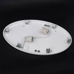 Plafon GEMINI 2 opalowy matowy - dł. 495 mm