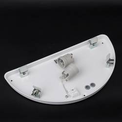 Plafon NARA 2 opalowy matowy - dł. 438 mm