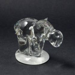 Cristal glass figurines - Hippo