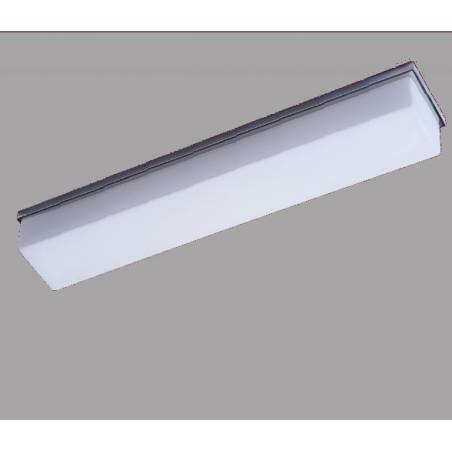 Plafon SYLWIA D2 opalowy matowy - dł. 620 mm