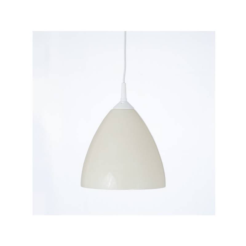 Lampe 4360 opal mit Farbe bemalt  - d. 210/45 mm