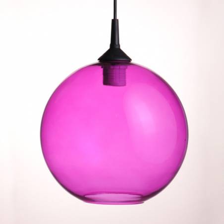 Lampenschirm 4054 opal/hell mit Farbe bemalt - d. 250/42 mm