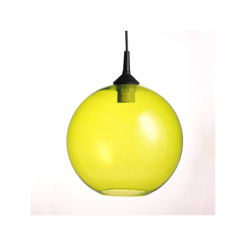 Lampenschirm 4057 opal/hell mit Farbe bemalt - d. 300/42 mm
