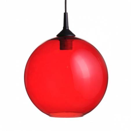 Lampenschirm 4057 opal/hell mit Farbe bemalt - d. 300/42 mm