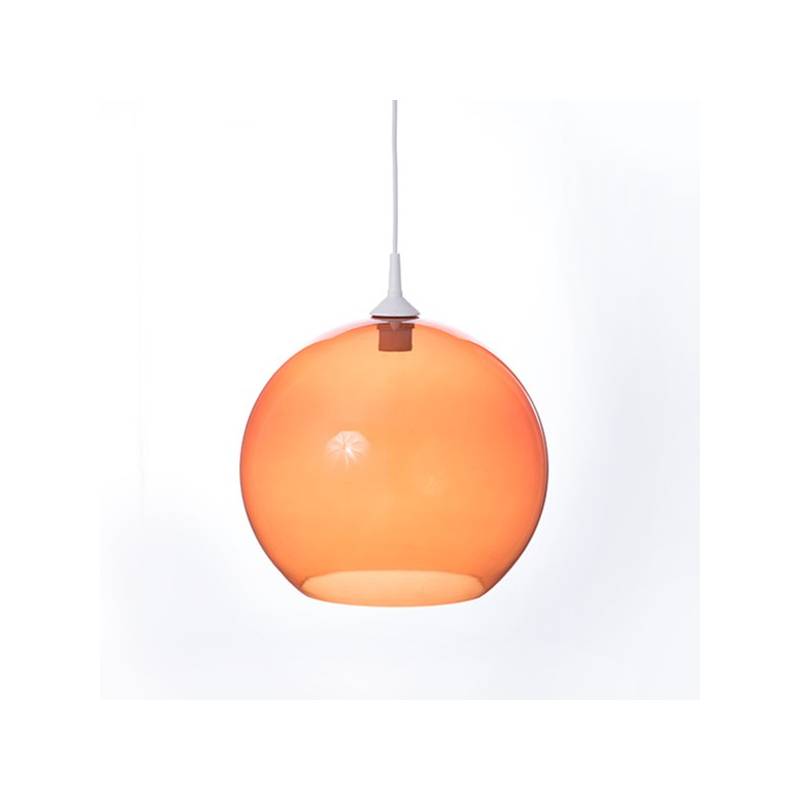 Lampa 4067 opalowa/jasna malowana farbą - śr. 350/45 mm