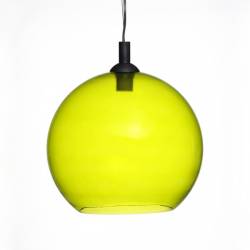 Lampa 4067 opalowa/jasna malowana farbą - śr. 350/45 mm