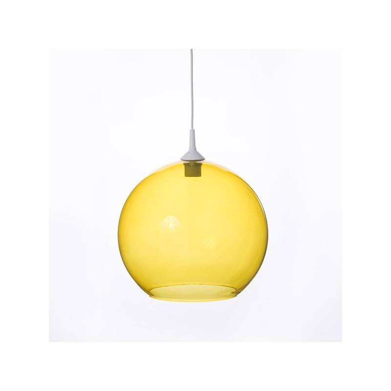 Lampa 4067 opalowa/jasna malowana farbą - śr. 350/45 mm