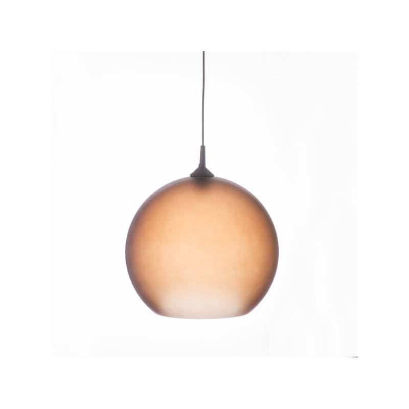 Lampe 4067 opal/hell mit Farbe bemalt - d. 350/45 mm