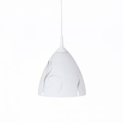 Lampa 4360 jasna malowana farbą zdobiona