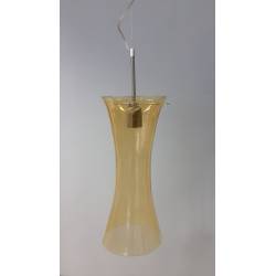 cristal glass painted lamp 4395 - l. 425 mm