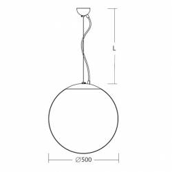 Lampa ISIS L4 - śr. 500 mm