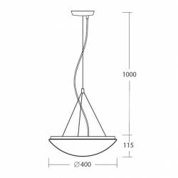 Lampe TITAN T2- d. 400 mm