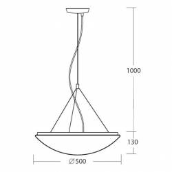 Lampe TITAN T3- d. 500 mm